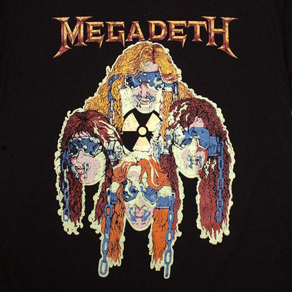 Megadeth Nuclear Glowheads T Shirt Carousel 2