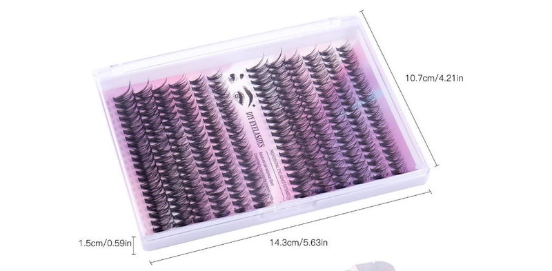 A Set of 240pcs of Synthetic Mink Eyelashes, Available in 30D/40D #AF117 Carousel 1