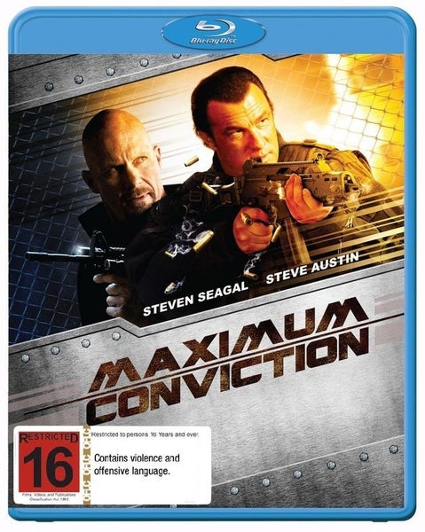 MAXIMUM CONVICTION BLURAY STEVEN SEAGAL ( EXCELLENT CONDITION) Carousel 1