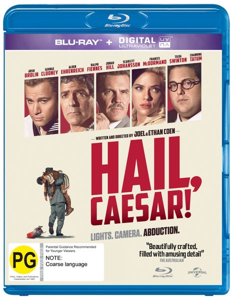 HAIL CAESAR BLURAY ( EXCELLENT CONDITION) Carousel 1