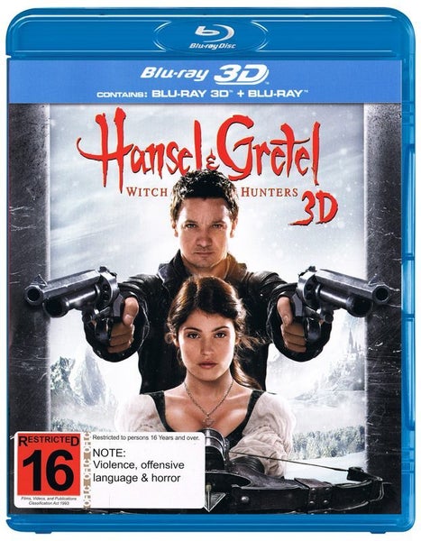 HANSEL & GRET WITCH HUNTERS 3D BLURAY ( EXCELLENT CONDITION) Carousel 1