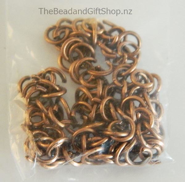 6mm x 1mm Jumprings: Copper x 500 Carousel 1