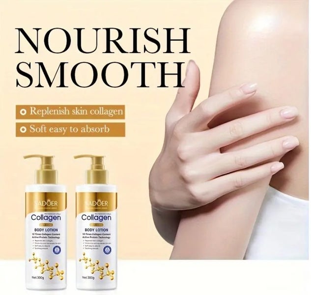 Promotion! Collagen Body Lotion 300g, Moisturizing & Nourishing Cream #AF209 Carousel 2
