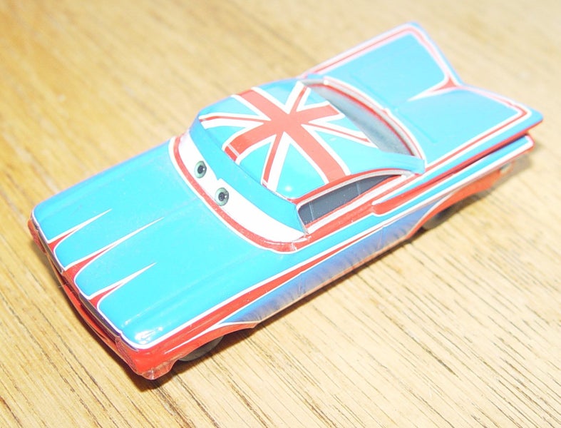 $1 Genuine Disney Pixar Cars - Union Jack Ramone Carousel 1