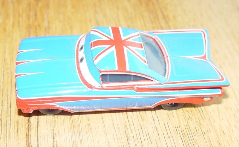 $1 Genuine Disney Pixar Cars - Union Jack Ramone Carousel 2