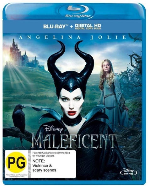 MALEFICANT BLURAY ( EXCELLENT CONDITION) ANGELINA JOLIE Carousel 1