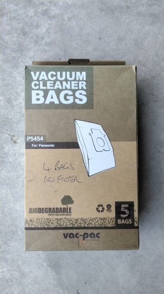 4 Panasonic Vacuum Cleaner Bags Carousel 1