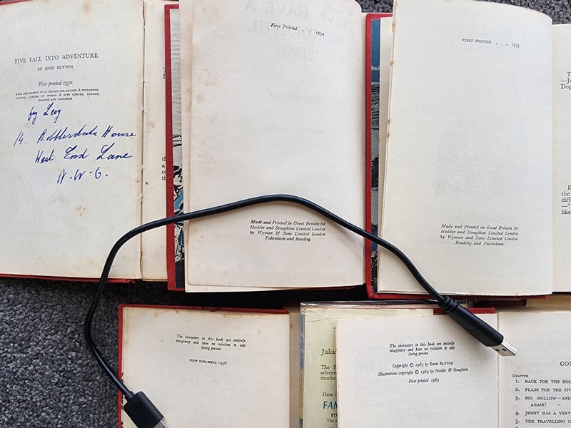Famous Five books x3 first editions Carousel 4