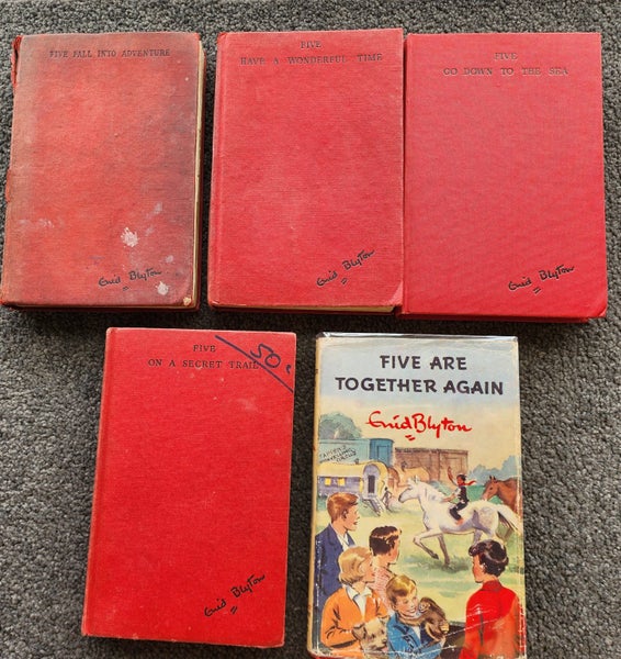 Famous Five books x3 first editions Carousel 1