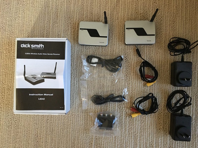5.8GHz Wireless Audio Video Sender/Receiver Carousel 1