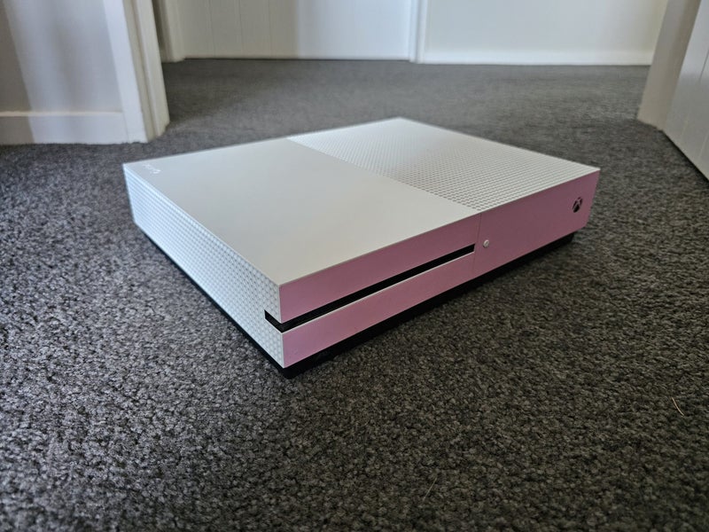 Xbox One S (White w/ Pink dbrand skin) Carousel 1