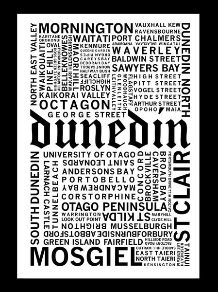 Dunedin Suburbs Tea Towel Carousel 1