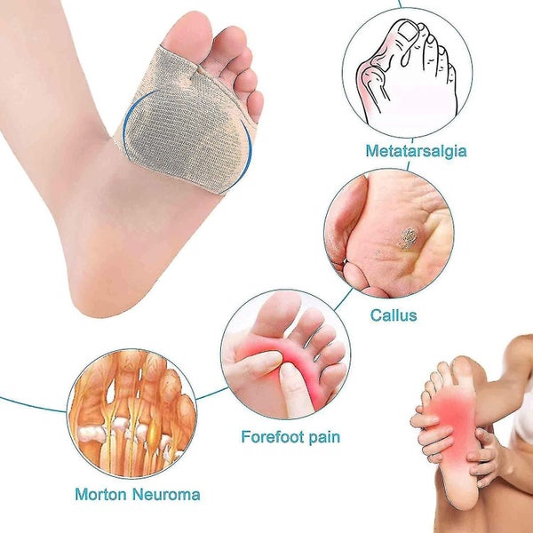Lie Metatarsal Pads Metatarsalgia Morton Neuroma Sesamoiditis Pain Relief Carousel 1