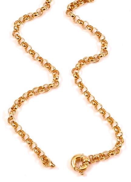9CT Yellow Gold Belcher Chain Carousel 2