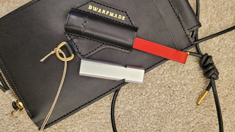 Dwarfmade Leather Pouch and Bird Whistle, Handmade in Japan Carousel 2