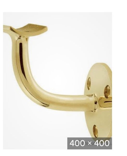 BRASS STAIR RAIL BRACKETS (2) Carousel 1