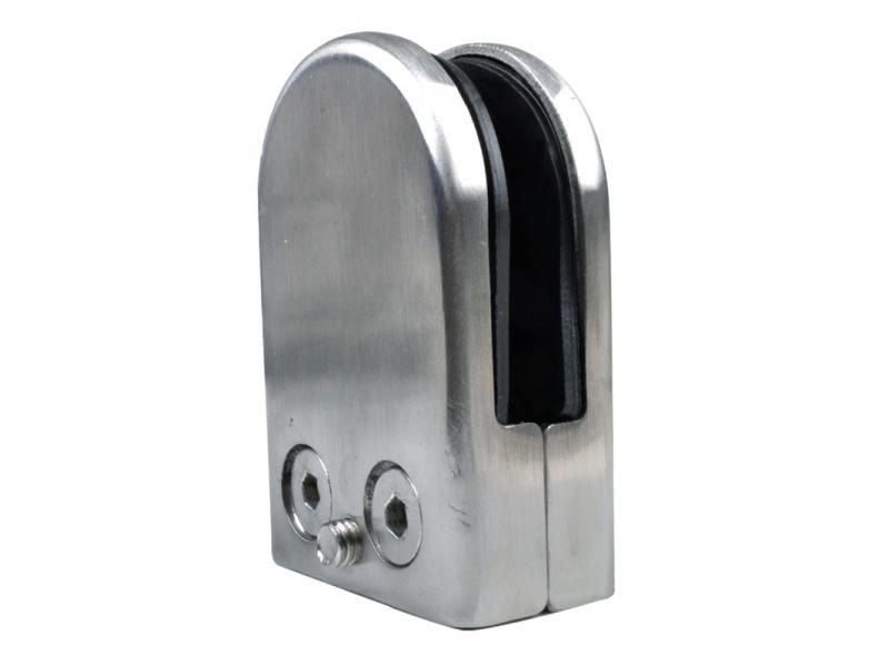 304 Stainless Steel Glass Clamp Holder For Window Balustrade Handrail Fish Carousel 2