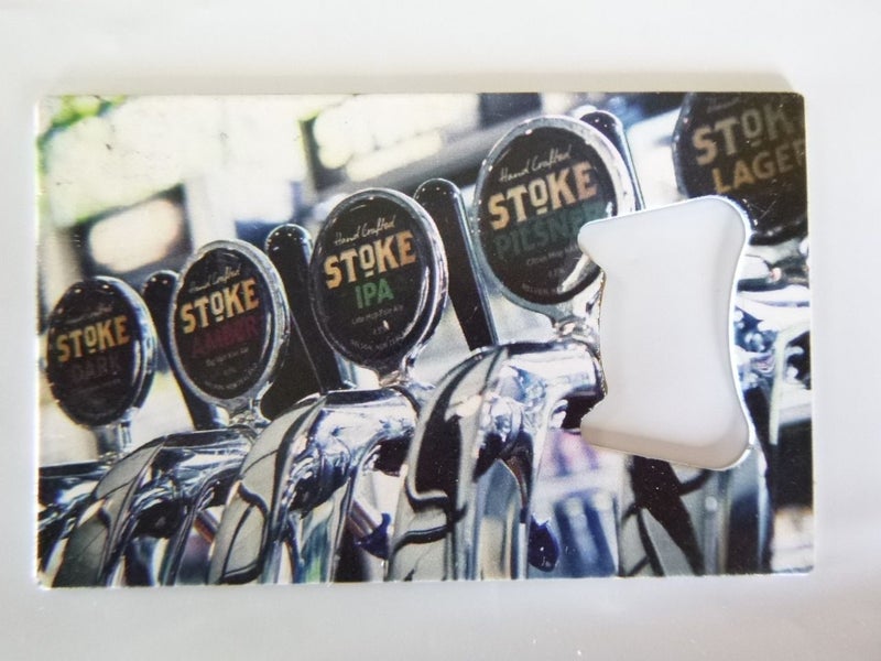 STOKE Beer Metal Bottle Opener – Size 8.5cm x 5.5cm Carousel 1