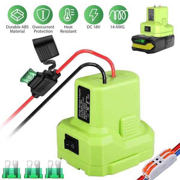 Power Wheels Adapter for Ryobi 18V Battery Sale Sale Carousel 1