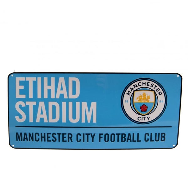 Manchester City FC Street Sign Carousel 1