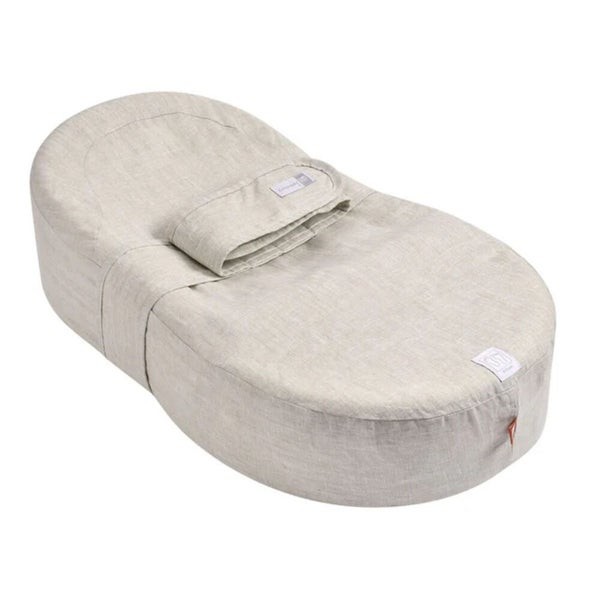 CocoonaBaby Red Castle Nest Linen Newborn Baby Ergonomic Sleeping Aid Mattress Carousel 1