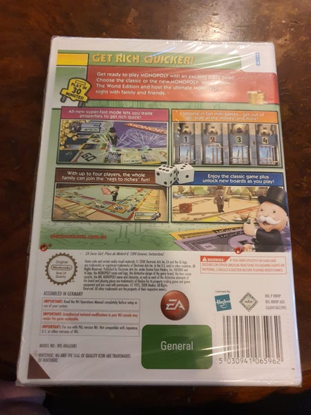 MONOPOLY - Nintendo Wii PAL - SEALED Carousel 2
