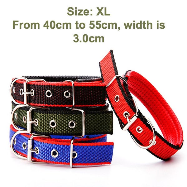 Dog Collar Comfortable Dog Collar High Quality XLarge size from 40cm to 55cm Carousel 1