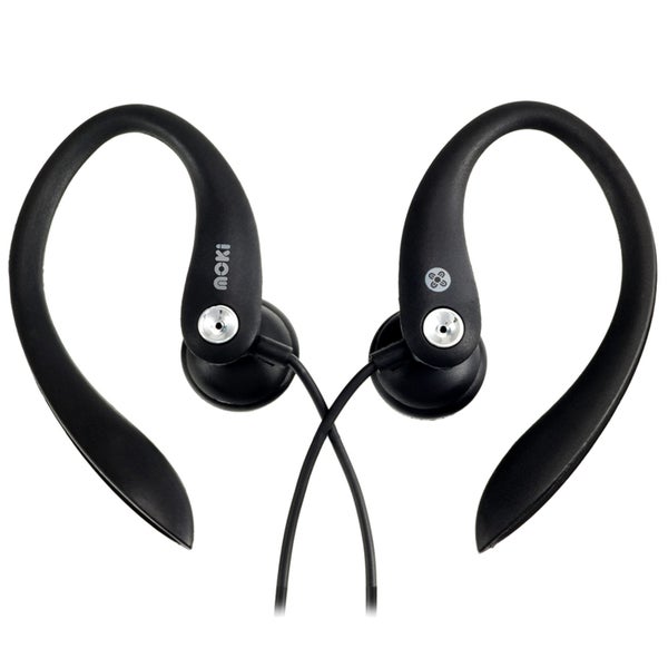 Moki Sports In-Ear Earphones - Black Carousel 1