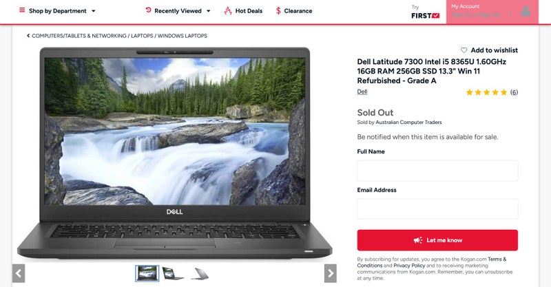 DELL LAT 7300, 13.3", REFURBISHED (GRADE A// EXCELLENT) '4G'/LTE LAPTOP Carousel 2