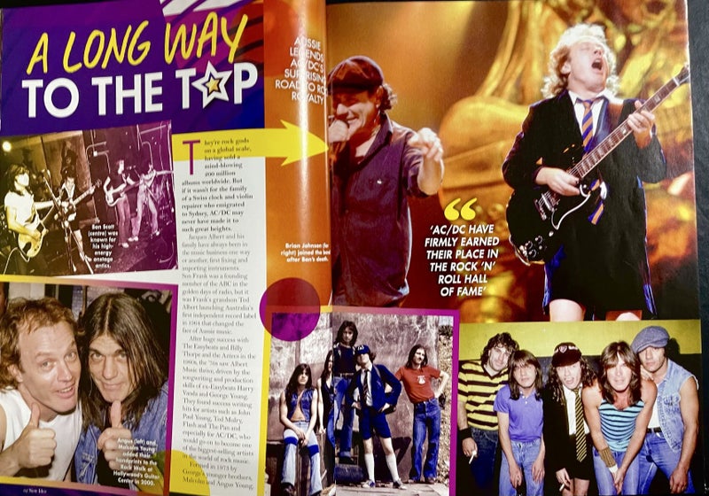 OZ Rock Legends Picture Mag + CD Carousel 8