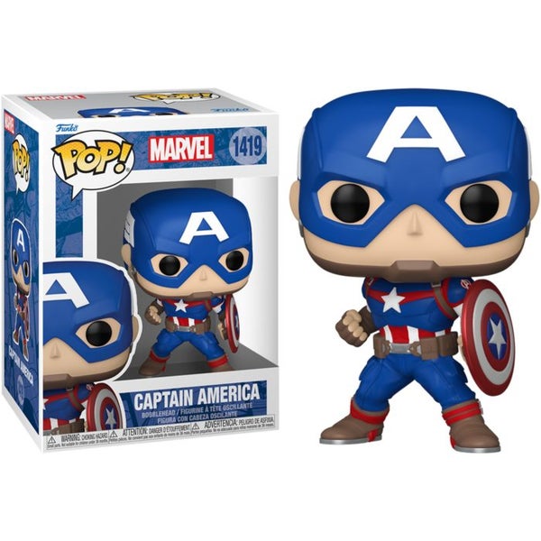 Marvel Comics - Captain America New Classics Pop! Vinyl Carousel 1