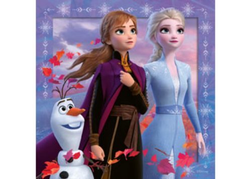 Puzzle - Ravensburger - Frozen 2 the Journey Starts 3x49pc Carousel 2
