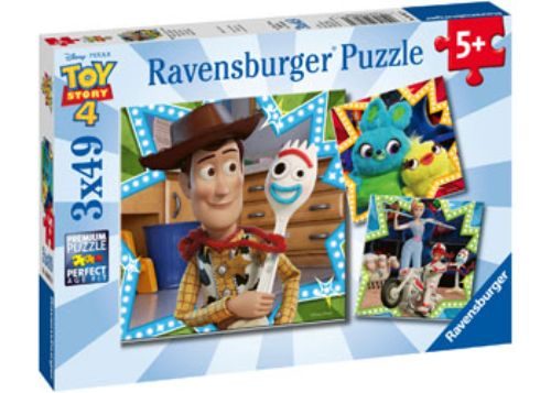 Puzzle - Ravensburger - Disney Toy Story 4 Puzzle 3x49pc Carousel 2