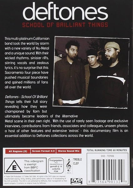 Deftones – School Of Brilliant Things ( EXCELLENT CONDITION ) DVD Carousel 2