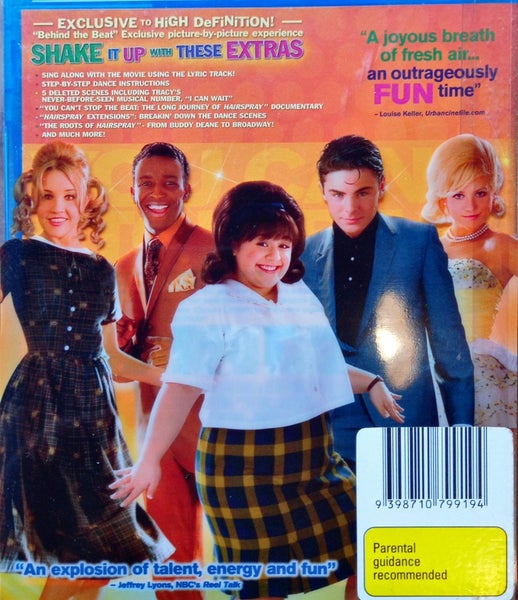 Hairspray - 2 Disc Shake and Shimmy Edition (Blu-Ray) Carousel 2
