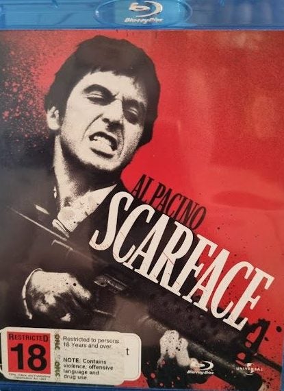 SCARFACE BLURAY ( EXCELLENT CONDITION) AL PACINO Carousel 1