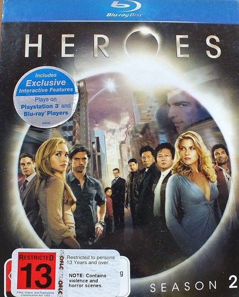 HEROES SEASON 2 BLURAY ( EXCELLENT CONDITION) Carousel 1