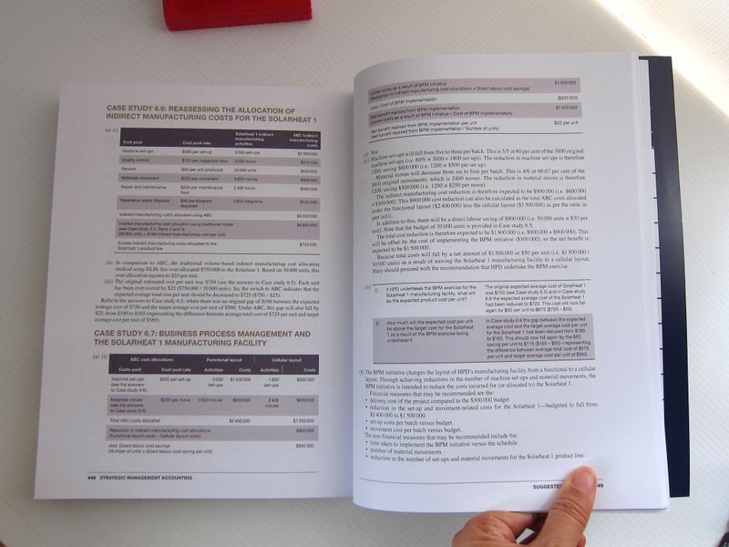 **CPA PROGRAM STRATEGIC MANAGEMENT ACCOUNTING -3RD EDI -INDEX PAGE BEEN TORN OFF Carousel 20