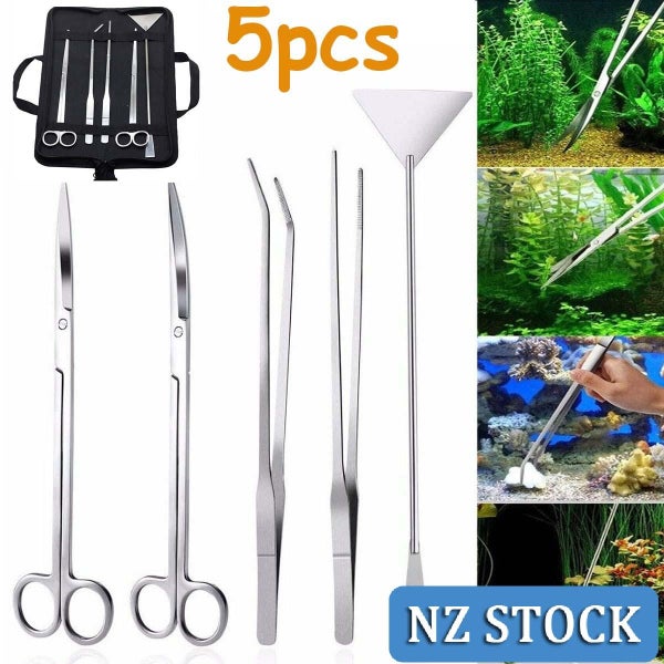 5PCS Aquarium Aquascaping Tools Set Carousel 1