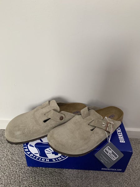 New Birkenstock Boston in Taupe - 39 Carousel 1