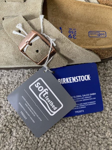 New Birkenstock Boston in Taupe - 3962960461005571113