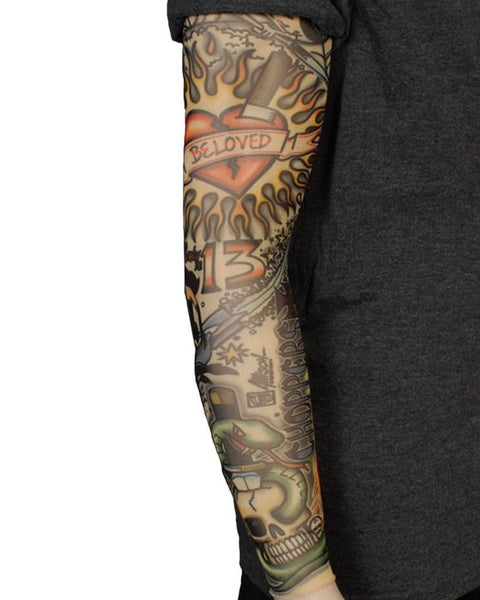 Bad Biker Tattoo Sleeve Carousel 1