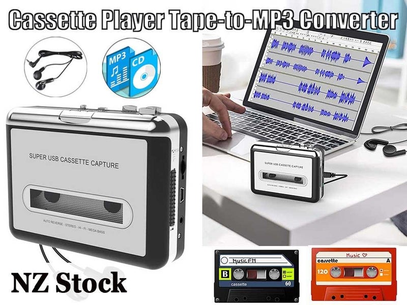 PTN NEW USB Cassette Capture Player Sale Sale Carousel 1