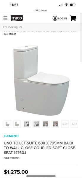 Elementi Uno toilet suite Carousel 1
