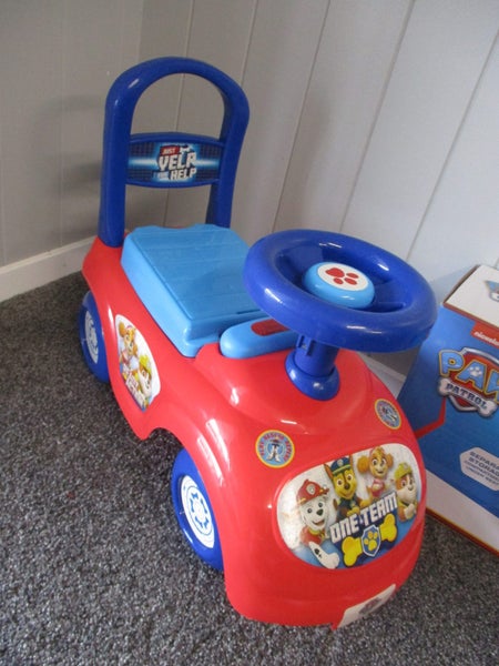 NEW Paw Patrol foot to floor ride on Carousel 2