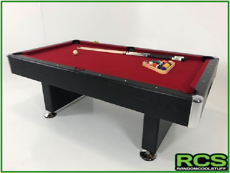 8 Foot Pool Table / Table Tennis ULTIMATE Package - Any Colour .628647415823371119