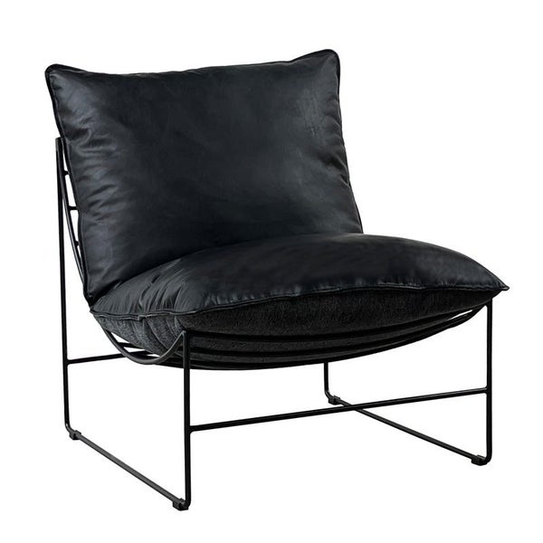 Leonardo Leather Lounge Chair Carousel 1