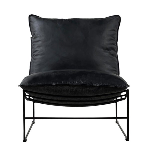 Leonardo Leather Lounge Chair Carousel 2