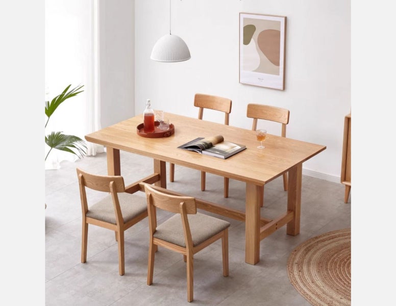 Solid Oak Dining Table 1800mm62864731102595111