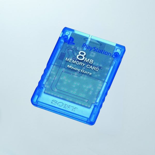 PlayStation 2 Memory Card - Island Blue Carousel 1